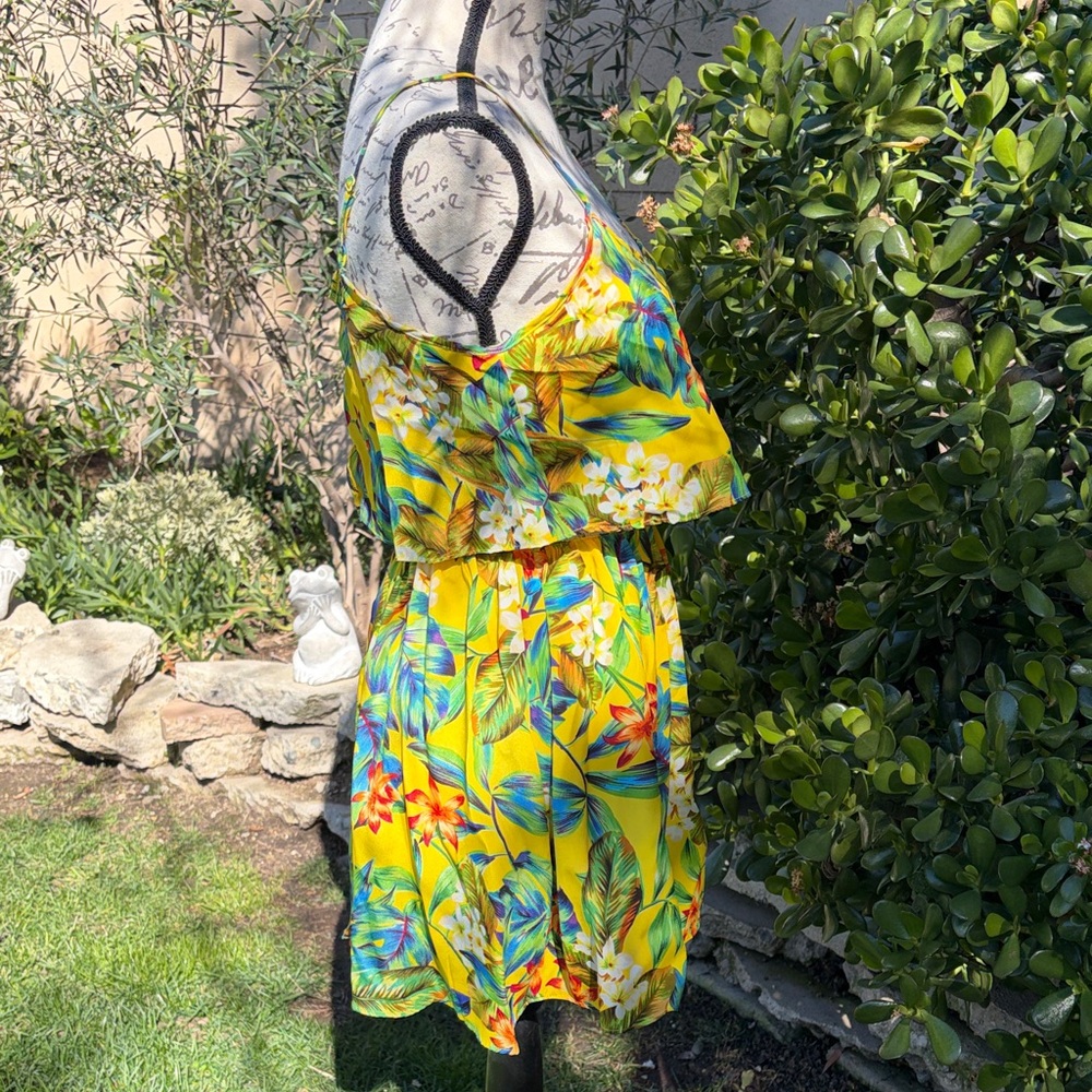 DO+BE Multicolor & Lace dress women’s medium like new - Picture 5 of 10